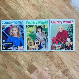 Vintage Country Woman 2003 Magazine Lot of 3